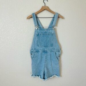 Abound Light Blue Denim Women Jeans Overalls